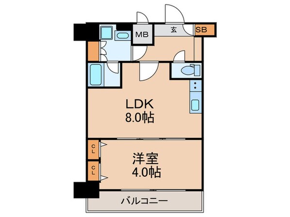 スプランディッドⅦの物件間取画像